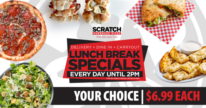 Scratch Pizza Riverside Scratch Handmade Pizza Delivery in Norco, Riverside, & Jurupa Valley