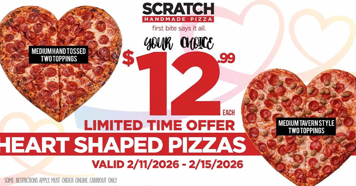 02112026 fb heart shaped pizzas valentines day heart shaped pizzas all week long