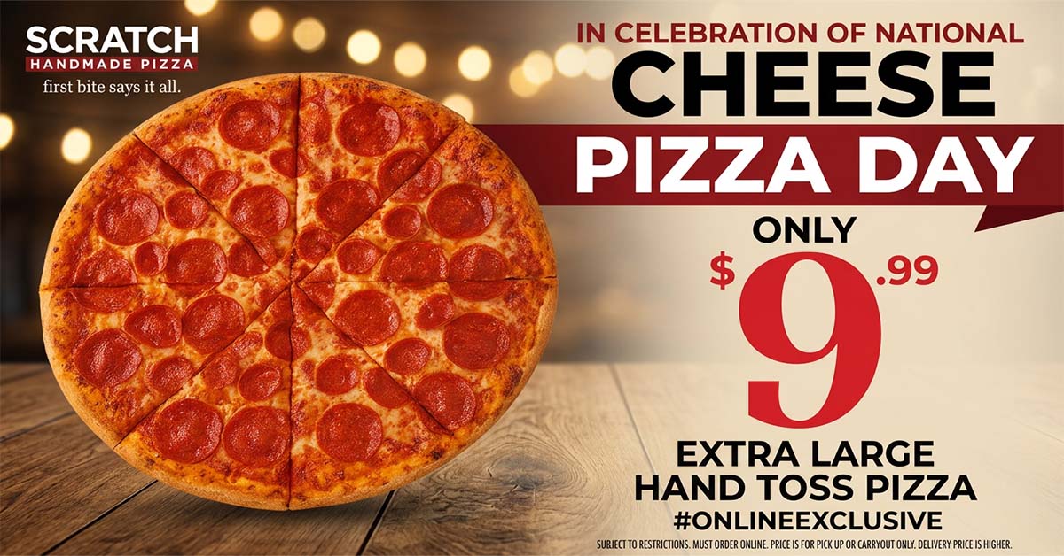 09052026 fb national cheese pizza day National Cheese Pizza Day